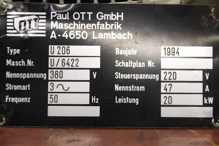 Frequency converter 220 V 200 Hz 6.5 kW OTT HC132