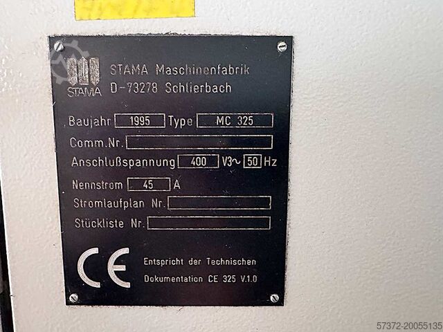 CNC Machining Center Stama MC 325/S
