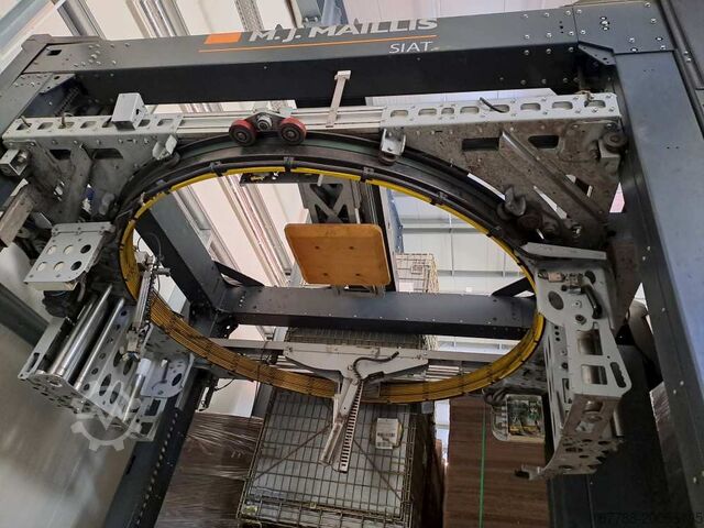 Automatic pallet wrapping machine with stretch film SIAT - M.J. MAILLIS MANCON 1710