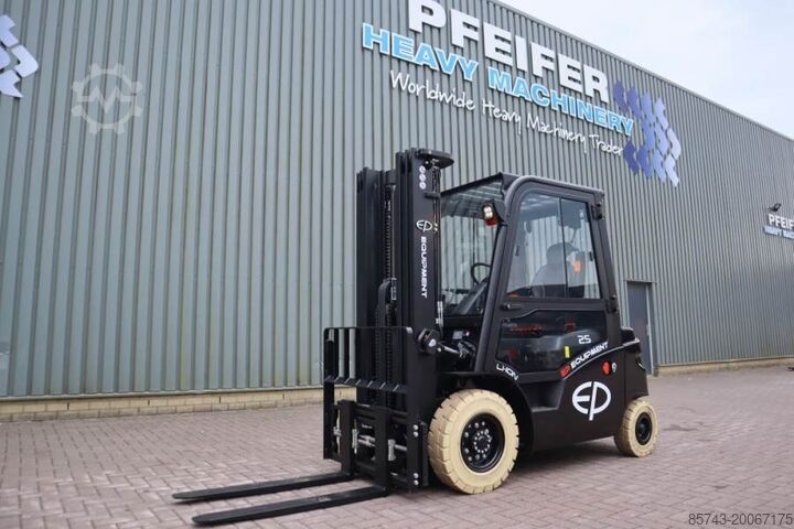 Forklift EP EFL253 Valid inspection, *Guarantee! Electric Lith