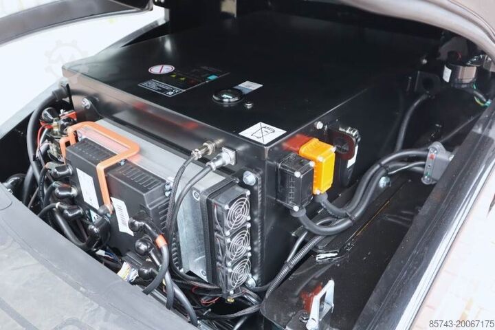 Forklift EP EFL253 Valid inspection, *Guarantee! Electric Lith