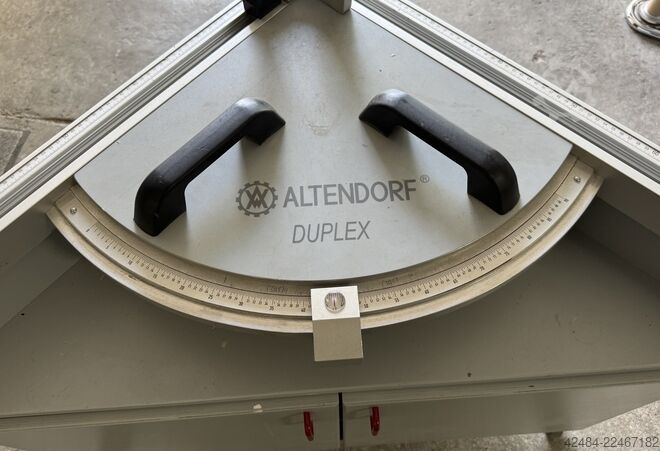 Doppelgehrungsanschlag Altendorf Duplex