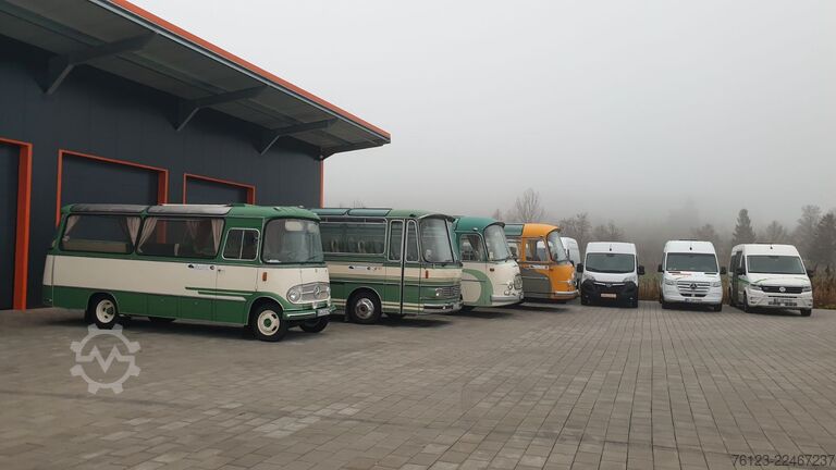 Minibus MERCEDES-BENZ Ernst Auwärter Teamstar Vario 814 H Kennzeichen