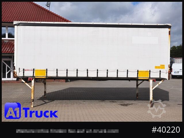 Wechselbrücke mit Pritsche & Plane WECON WPR 745, verzinkt, 2520  innen, Code XL