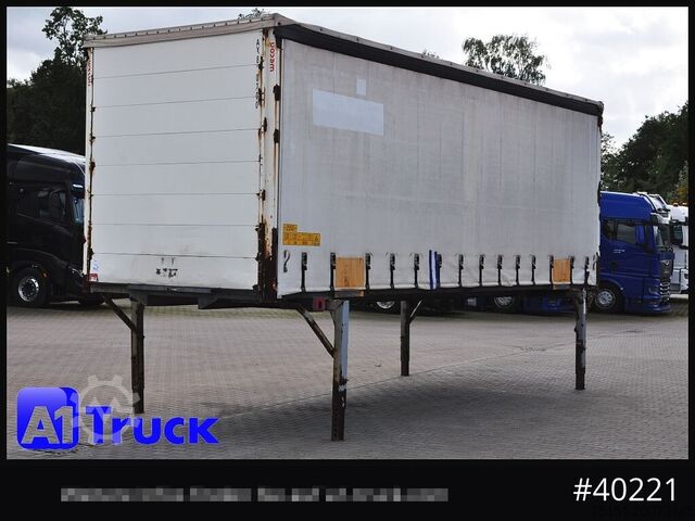 Wechselbrücke mit Pritsche & Plane WECON WPR 745, verzinkt, 2520  innen, Code XL