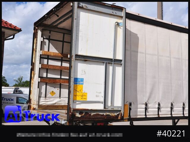 Wechselbrücke mit Pritsche & Plane WECON WPR 745, verzinkt, 2520  innen, Code XL