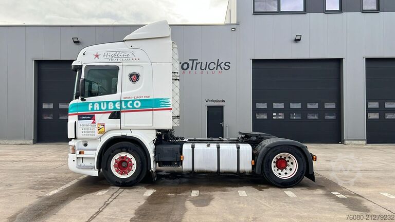 Standard tractor Scania G 480 (EURO 5 / 2 TANKS / BELGIAN TRUCK / RETAR...