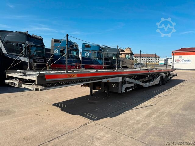 Autotransporter Auflieger  ROLFO S2 * HYDR. LADEFLÄCHE * BPW *