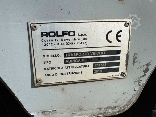 Autotransporter Auflieger  ROLFO S2 * HYDR. LADEFLÄCHE * BPW *