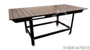 3 D-Schweißtisch-Systeme ohne Höhenverstellung KK Kletzer Schweißtisch SST 80/16XSL Ø28 Fix 1980x1480