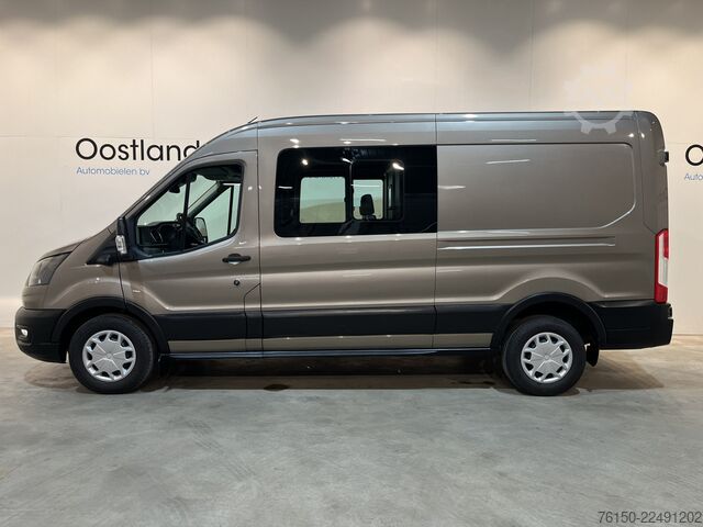 Van double cab Ford Transit 350 2.0 TDCI L3H2 DC Dubbel Cabine Tren...