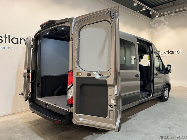 Van double cab Ford Transit 350 2.0 TDCI L3H2 DC Dubbel Cabine Tren...