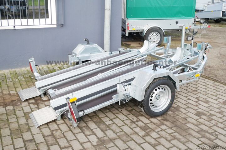 Motorcycle trailer DEBON ROADSTER MOTO2 1300kg 265x170cm