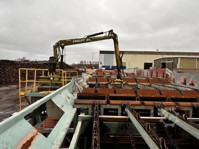 Log Sorting line Nurminen Log Sorting line