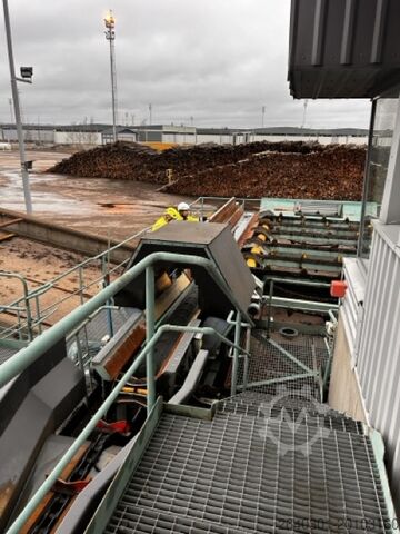 Log Sorting line Nurminen Log Sorting line