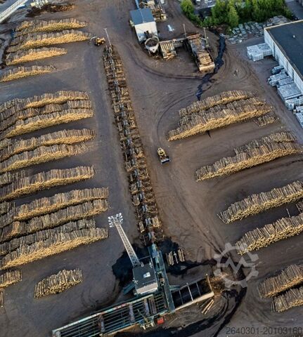 Log Sorting line Nurminen Log Sorting line