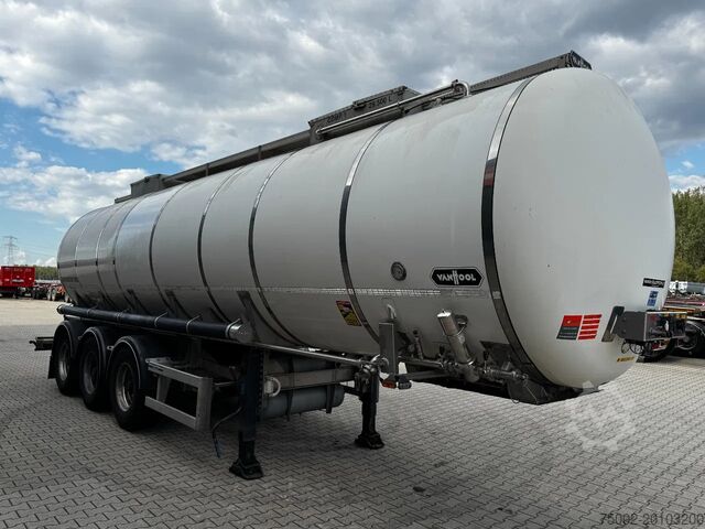 Food tanker Van Hool FOOD / RVS chassis / empty weight 5.860kg / 29...