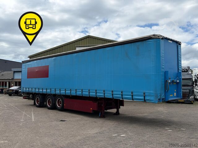 Sliding tarpaulins Groenewegen DRO-15-27 B 3x BPW  ALUMINIUM ZIJBORDEN  LAADKL...