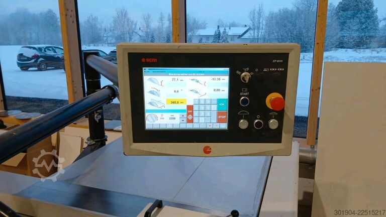 Sliding table saw SCM SI 450 Vanguard Formatkreissäge CNC