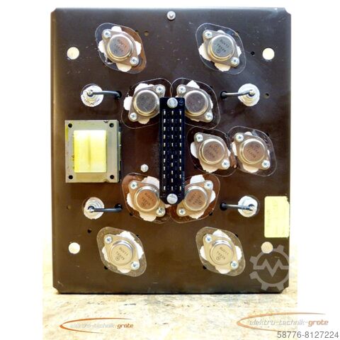 Component Heldt & Rossi Heldt  Rossi  Serie 806 (807/2) DC-Servoverstärker Typ 500-75