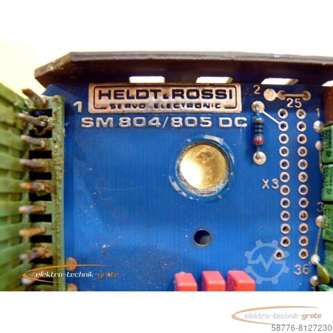 Component Heldt & Rossi Heldt  Rossi Serie SM 804/805 DC DC-Servoverstärker Typ 250-30