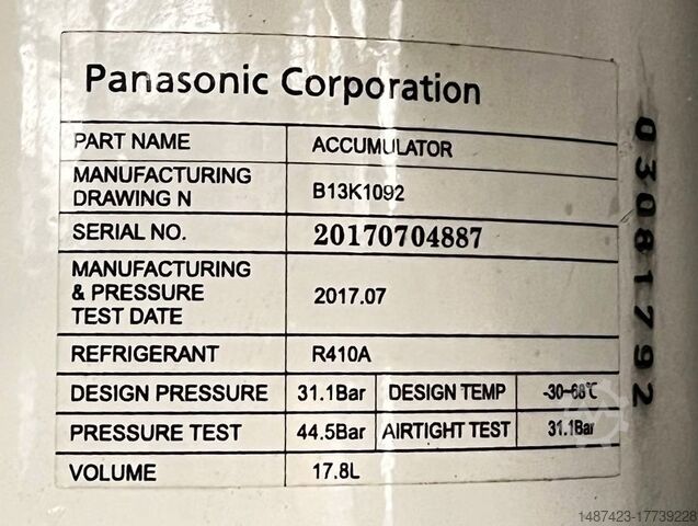 Air conditioner Panasonic U14ME2E8 40 kW.