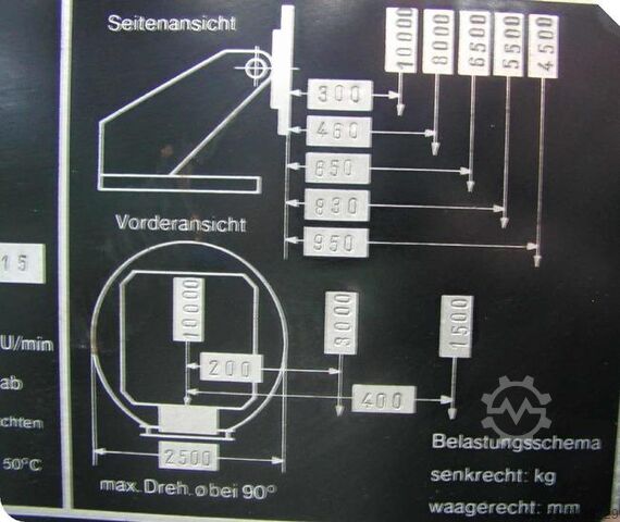 Rotary table welding REINARTZ (MRN Neuss) 1000 RY