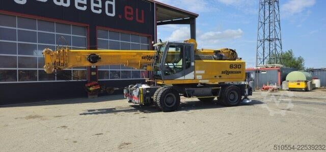Radbagger Sennebogen 630 30t Mobilkran / Teleskopkran + JIB