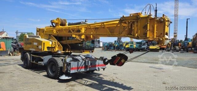 Radbagger Sennebogen 630 30t Mobilkran / Teleskopkran + JIB