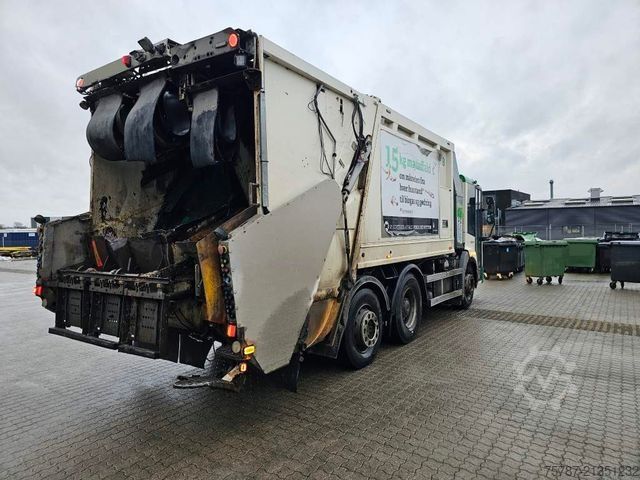 Garbage truck MERCEDES-BENZ 2629 2 Kammern, Euro 6 Filter, Faun 22 cbm