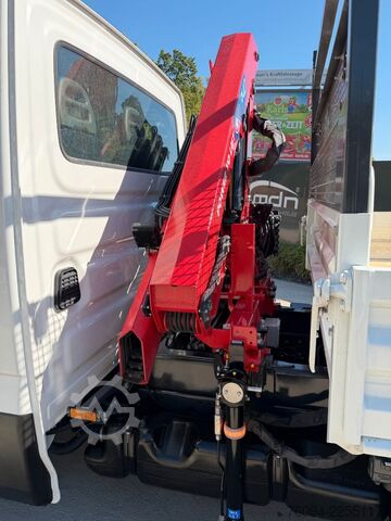 Autokranwagen IVECO Daily 72-180 Meiller Kipper Kran 10m FUNK AHK