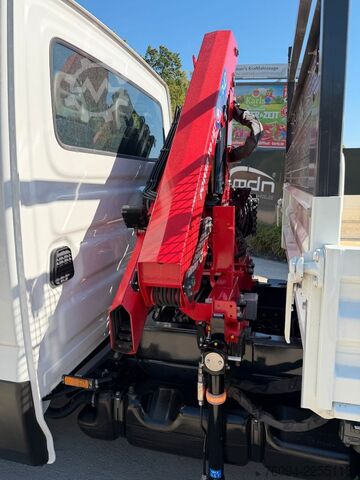 Transporter mit Kipper IVECO Daily 72-180 Meiller Kipper Kran 10m FUNK AHK