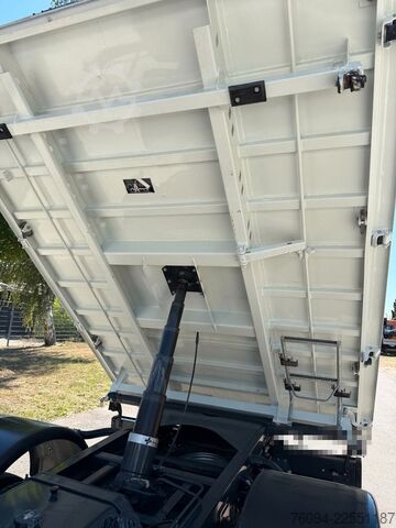 Transporter mit Kipper IVECO Daily 72-180 Meiller Kipper Kran 10m FUNK AHK