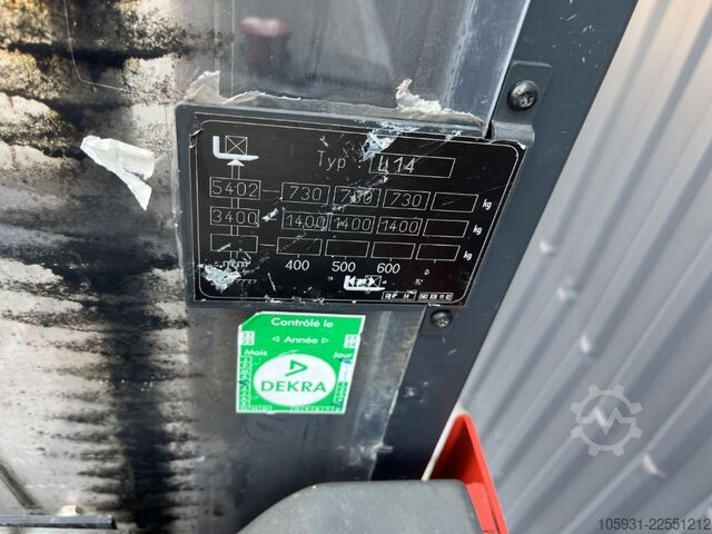 Deichselstapler Linde L14