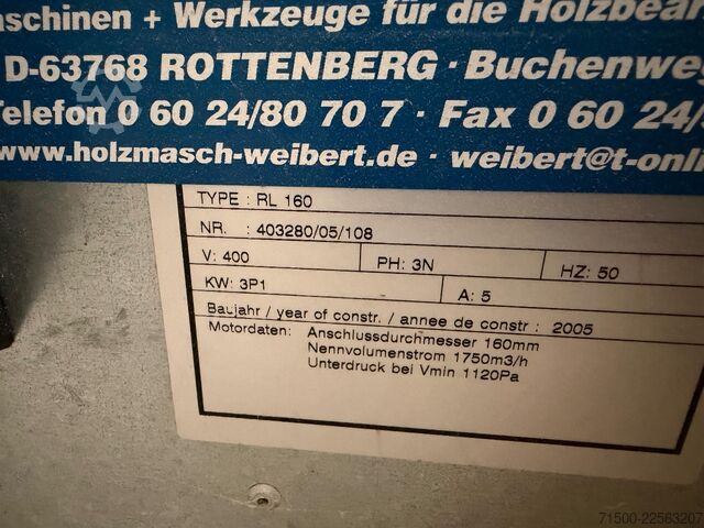 Mobile extraction system Felder RL 160