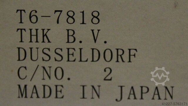 Guide rail arc guide THK HCR35A2RR+60/1300R