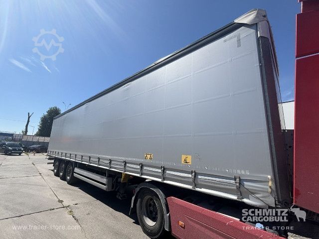 Auflieger mit Pritsche & Plane Schmitz Cargobull Curtainsider Standard