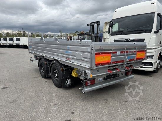 Dreiseitenkipper Anhänger MFCT UNISTAR ZPX-K.19.550 ,TANDEMDREISEITENKIPPER, PALETTENBREIT