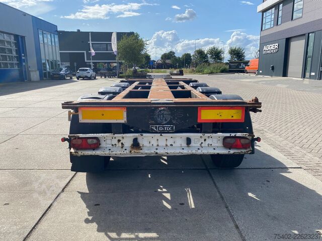 Containertransport D-TEC FT-43-03V / 2x Extendable / Mercedes + Disc / 1...