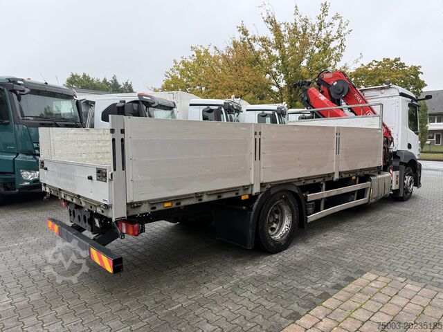 Truck mounted crane Mercedes-Benz Actros MP5 1824 Kran Fassi F155