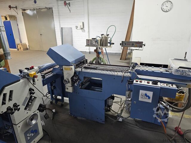 Folding machines and units Herzog  Heymann Kleinstfalzmaschine KL112 – 1250