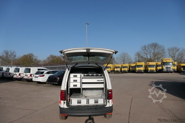 Panel van Volkswagen Caddy 2.0 TDI 4Motion KLIMA COC WERKSTATT 2-SITZER