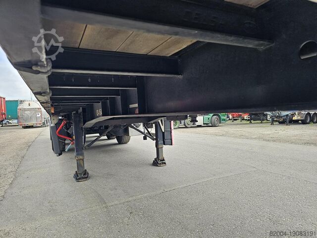 2009 BURG BPO-12-27 SRNXX | SPECIAL TRAILER FOR GAS CONTAINERS | SAF DISC | 2 STEERING AXLES| HEAVY BURG BPO-12-27 SRNXX | SPECIAL TRAILER FOR GAS CONTA...