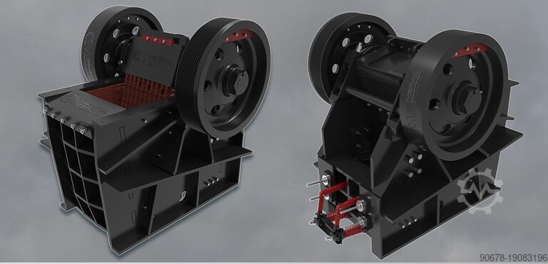 Crushing equipment General Makina 350 Tph Jaw Crusher