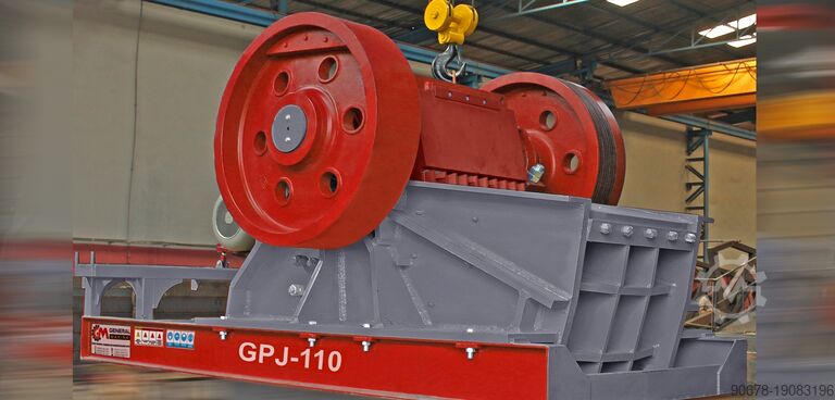 Crushing equipment General Makina 350 Tph Jaw Crusher