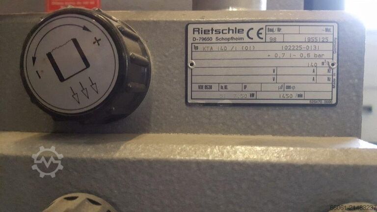Vakuum Kompressor Rietschle KTA
