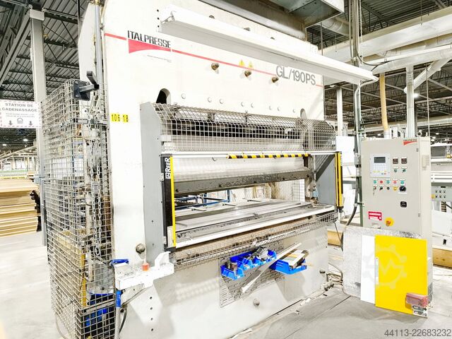 Heavy hydraulic press for forming SIMI IMPIANTI mm 1400 x 4500
