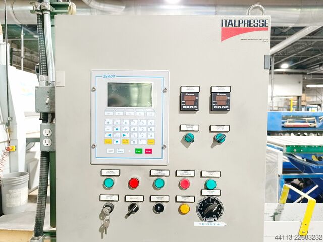 Heavy hydraulic press for forming SIMI IMPIANTI mm 1400 x 4500