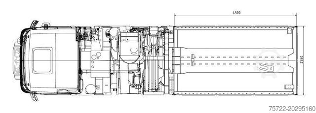 Autokran VOLVO FH 540 8x4 Pritsche Palfinger 165.002 TEC 7 +JIB