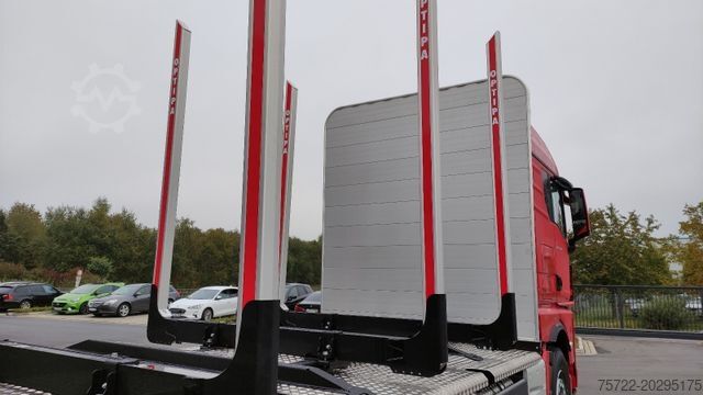 Holztransporter LKW MAN TGX 33.510 6x4 BL/KRAN TAJFUN LIV ODER EPSILON